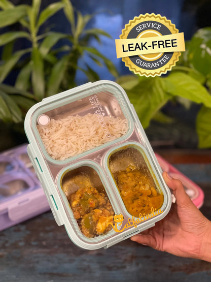 3 Grid Leak-Proof Lunch Box 678132-c0