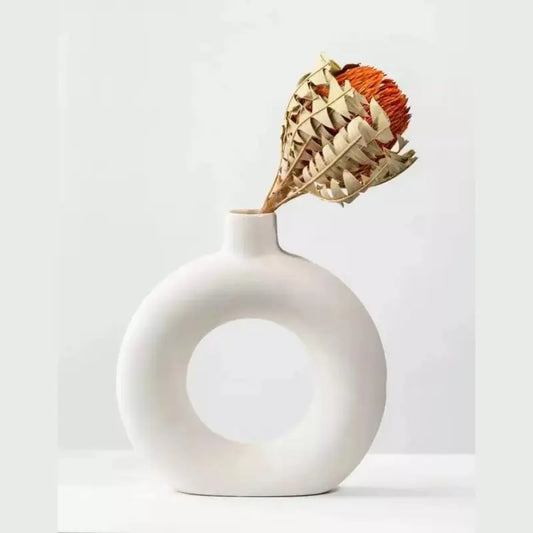 Oval flower pot Ceramic Vase BUTMEE.