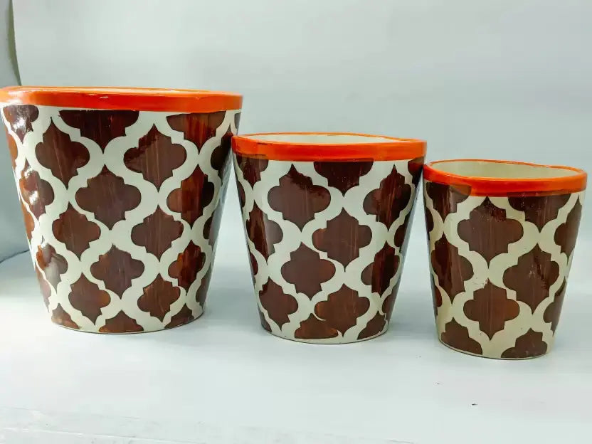 Flower Pot with Print BUTMEE.