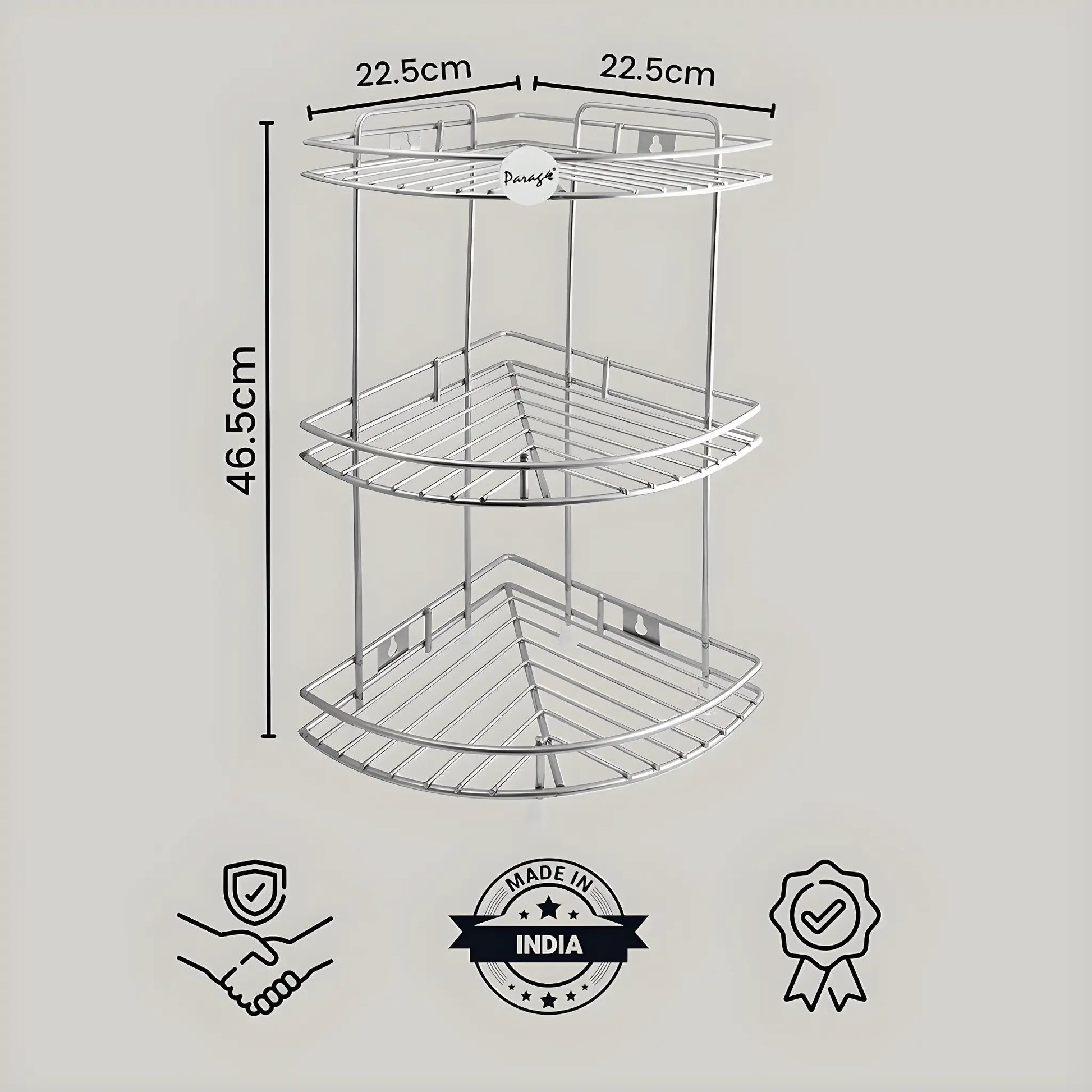 Kitchen Rack 3 Tier, Multipurpose Storage Rack Kitchen Organizer BUTMEE.