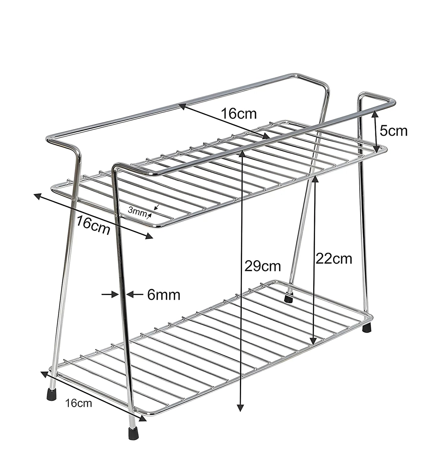 Spice Rack Corner Storage Rack BUTMEE.